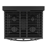30-inch Gas Range with Air Cooking Technology and Steam Clean - (WFGS4530SB)