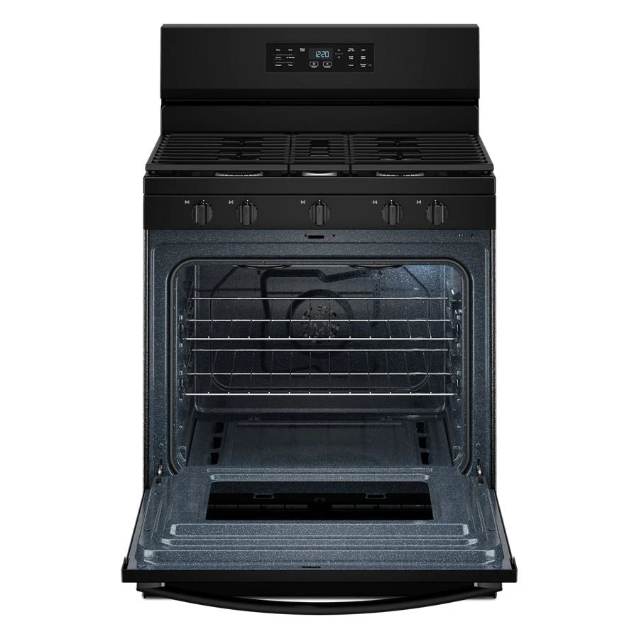 30-inch Gas Range with Air Cooking Technology and Steam Clean - (WFGS4530SB)