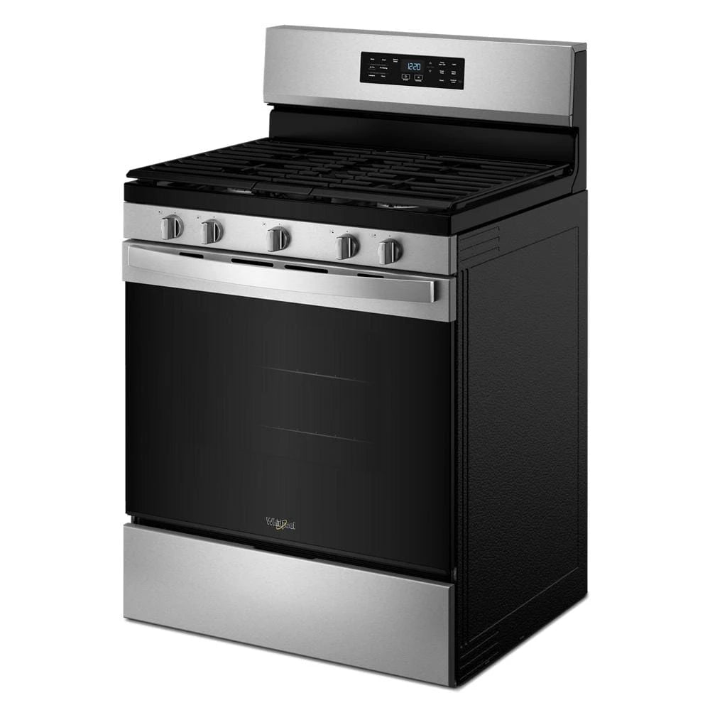 30-inch Gas Range with Air Cooking Technology and Steam Clean - (WFGS4530SS)