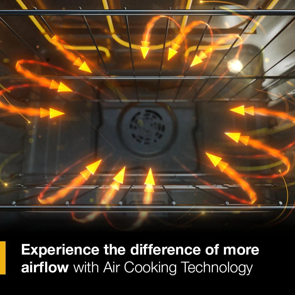 30-inch Gas Range with Air Cooking Technology and Steam Clean - (WFGS4530SS)