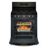 30-inch Gas Range with Air Cooking Technology and Steam Clean - (WFGS4530SV)