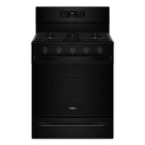 30-inch Gas Range with Air Cooking Technology, No Preheat Air Fry and Air Baking and Self Clean - (WFGS5030RB)