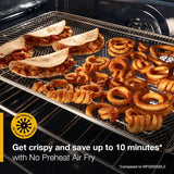 30-inch Gas Range with Air Cooking Technology, No Preheat Air Fry and Air Baking and Self Clean - (WFGS5030RB)