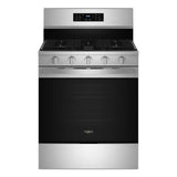 30-inch Gas Range with Air Cooking Technology, No Preheat Air Fry and Air Baking and Self Clean - (WFGS5030RS)