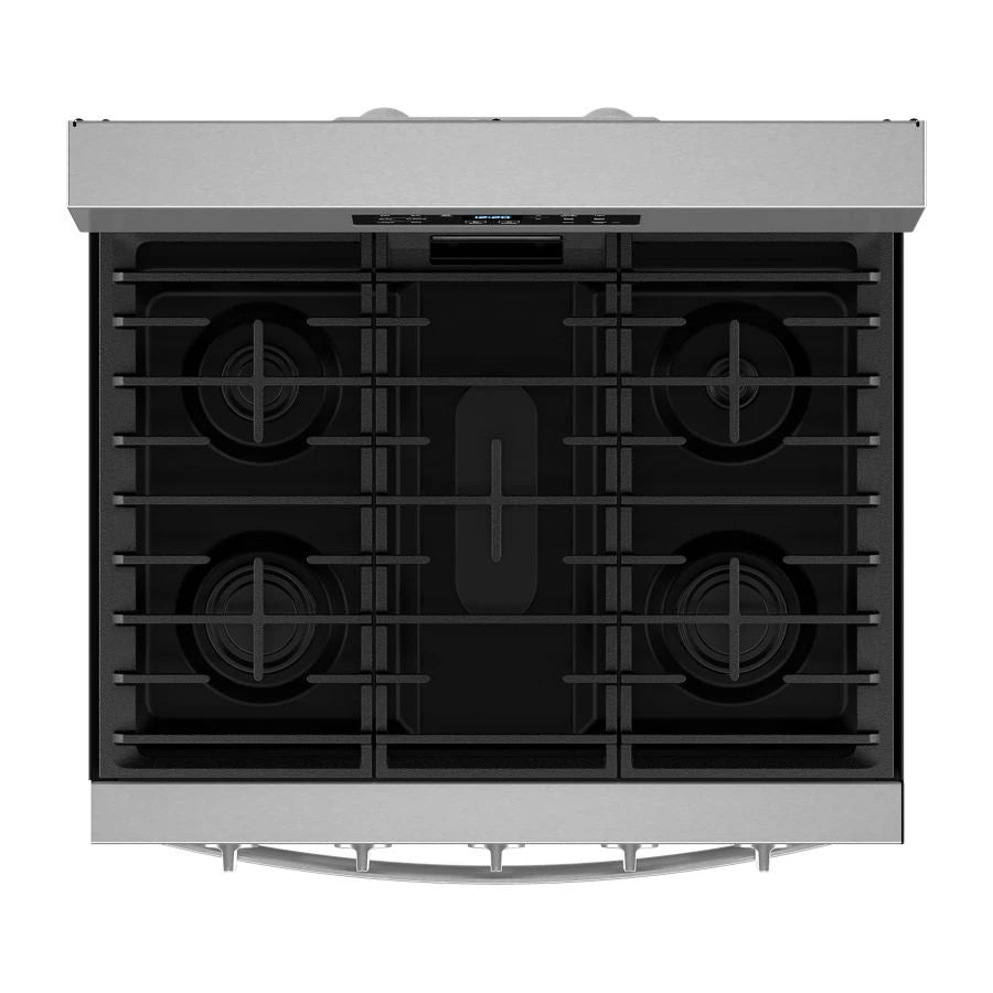 30-inch Gas Range with Air Cooking Technology, No Preheat Air Fry and Air Baking and Self Clean - (WFGS5030RS)