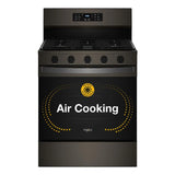 30-inch Gas Range with Air Cooking Technology, No Preheat Air Fry and Air Baking and Self Clean - (WFGS5030RV)