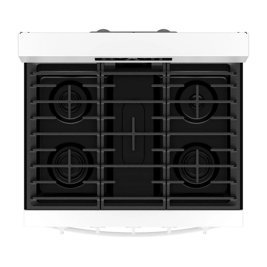 30-inch Gas Range with Air Cooking Technology, No Preheat Air Fry and Air Baking and Self Clean - (WFGS5030RW)