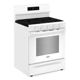 30-inch Gas Range with Air Cooking Technology, No Preheat Air Fry and Air Baking and Self Clean - (WFGS5030RW)