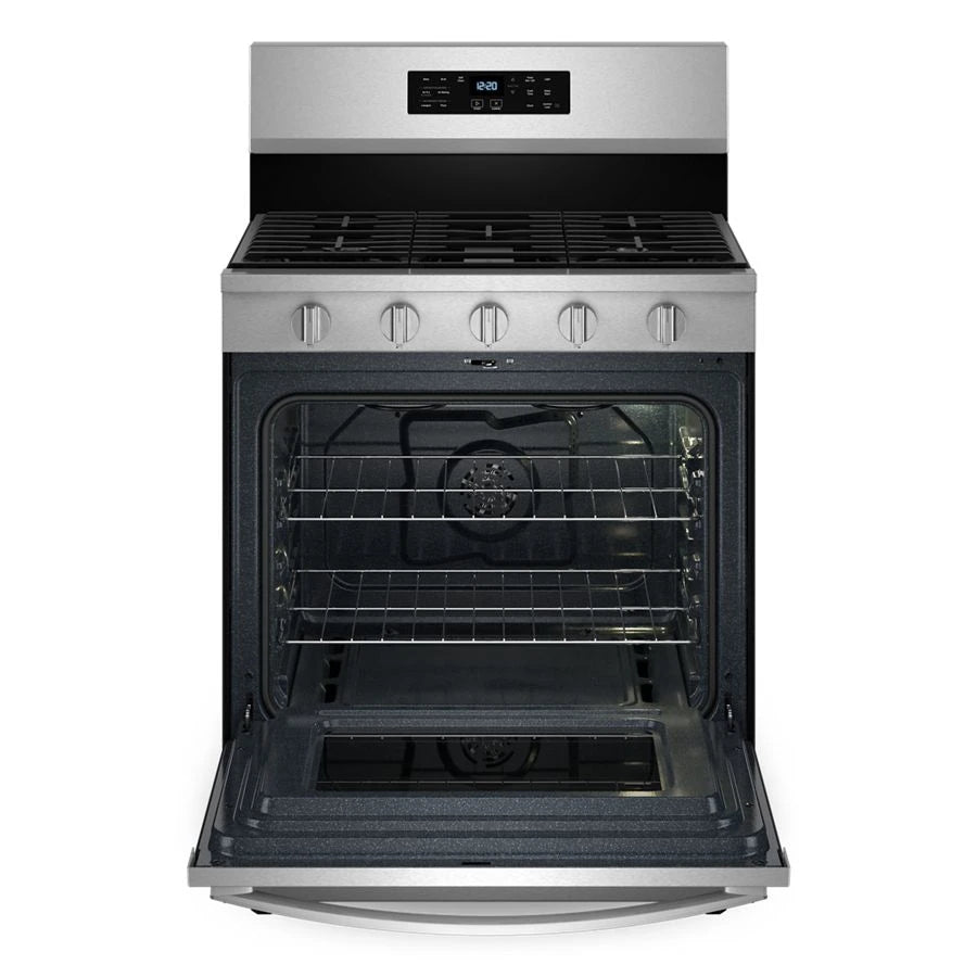30-inch Gas Range with Air Cooking Technology, No Preheat Air Fry and Air Baking and Self Clean - (WFGS5030RZ)