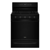 30-inch Smart Gas Range with Air Cooking Technology, No Preheat Air Fry, Steam/Self Clean and High Speed Preheat - (WFGS7530RB)