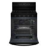 30-inch Smart Gas Range with Air Cooking Technology, No Preheat Air Fry, Steam/Self Clean and High Speed Preheat - (WFGS7530RB)