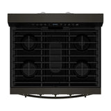 30-inch Smart Gas Range with Air Cooking Technology, No Preheat Air Fry, Steam/Self Clean and High Speed Preheat - (WFGS7530RV)