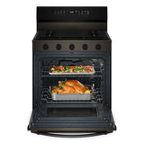 30-inch Smart Gas Range with Air Cooking Technology, No Preheat Air Fry, Steam/Self Clean and High Speed Preheat - (WFGS7530RV)