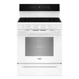 30-inch Smart Gas Range with Air Cooking Technology, No Preheat Air Fry, Steam/Self Clean and High Speed Preheat - (WFGS7530RW)