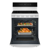 30-inch Smart Gas Range with Air Cooking Technology, No Preheat Air Fry, Steam/Self Clean and High Speed Preheat - (WFGS7530RW)