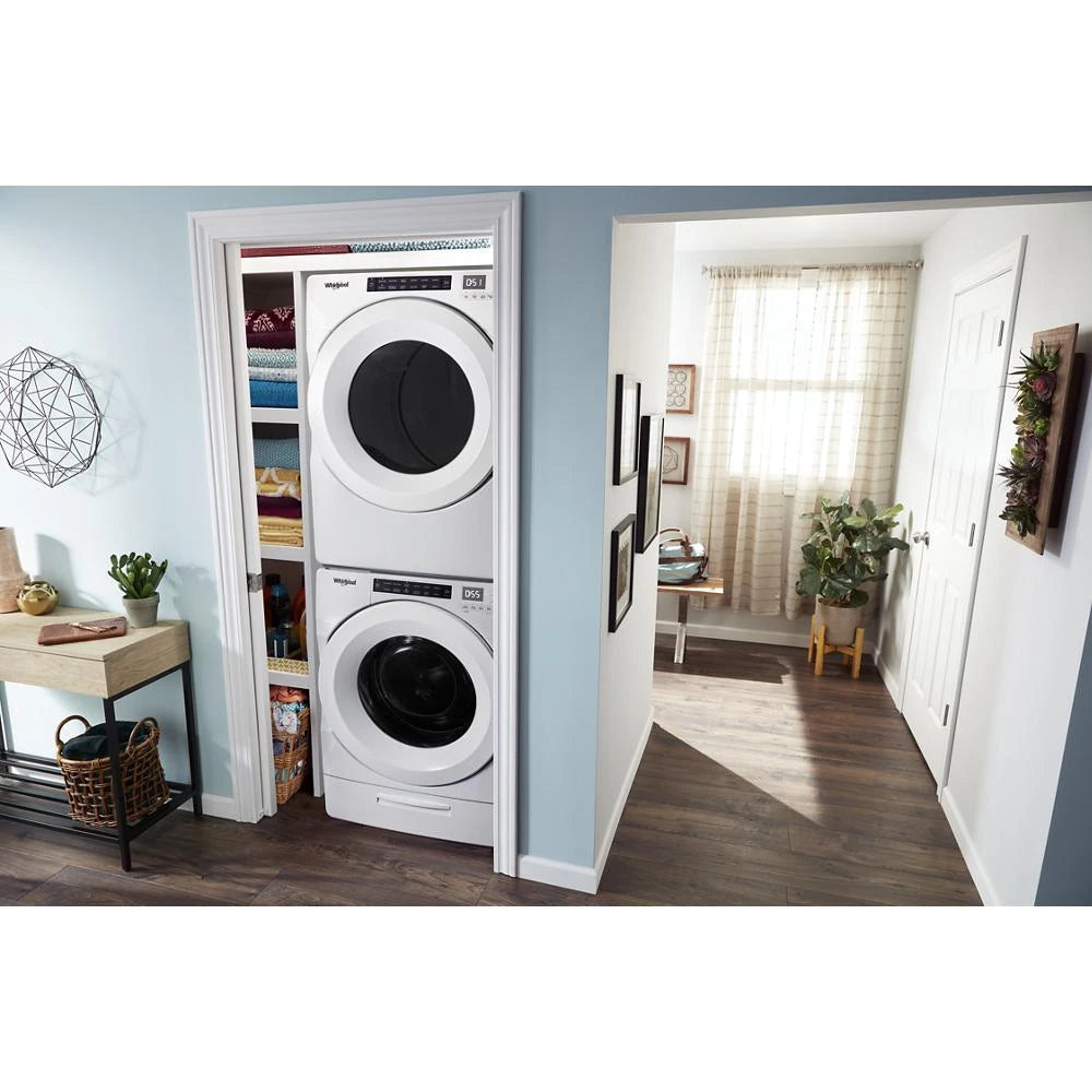 4.3 cu. ft. Closet-Depth Front Load Washer with Intuitive Controls - (WFW560CHW) - WHIRLPOOL