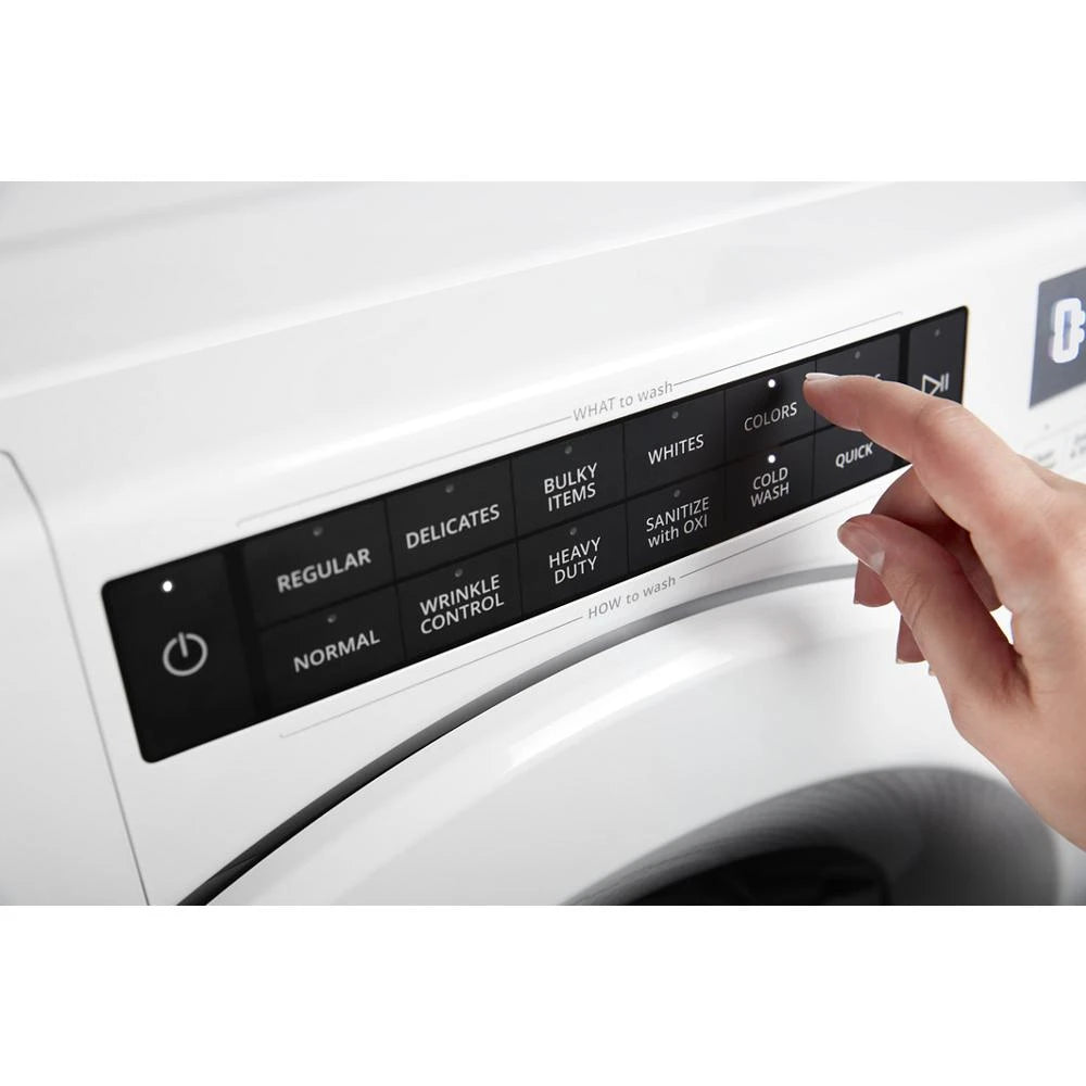 4.3 cu. ft. Closet-Depth Front Load Washer with Intuitive Controls - (WFW560CHW) - WHIRLPOOL