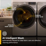 4.5 cu. ft. Smart Front Load ENERGY STAR® Washer with FreshFlow™ Vent System - (WFW5720RR)