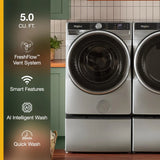 WFW6720RR- 5.0 cu. ft. Smart Front Load ENERGY STAR Washer Silver - (WFW6720RR)