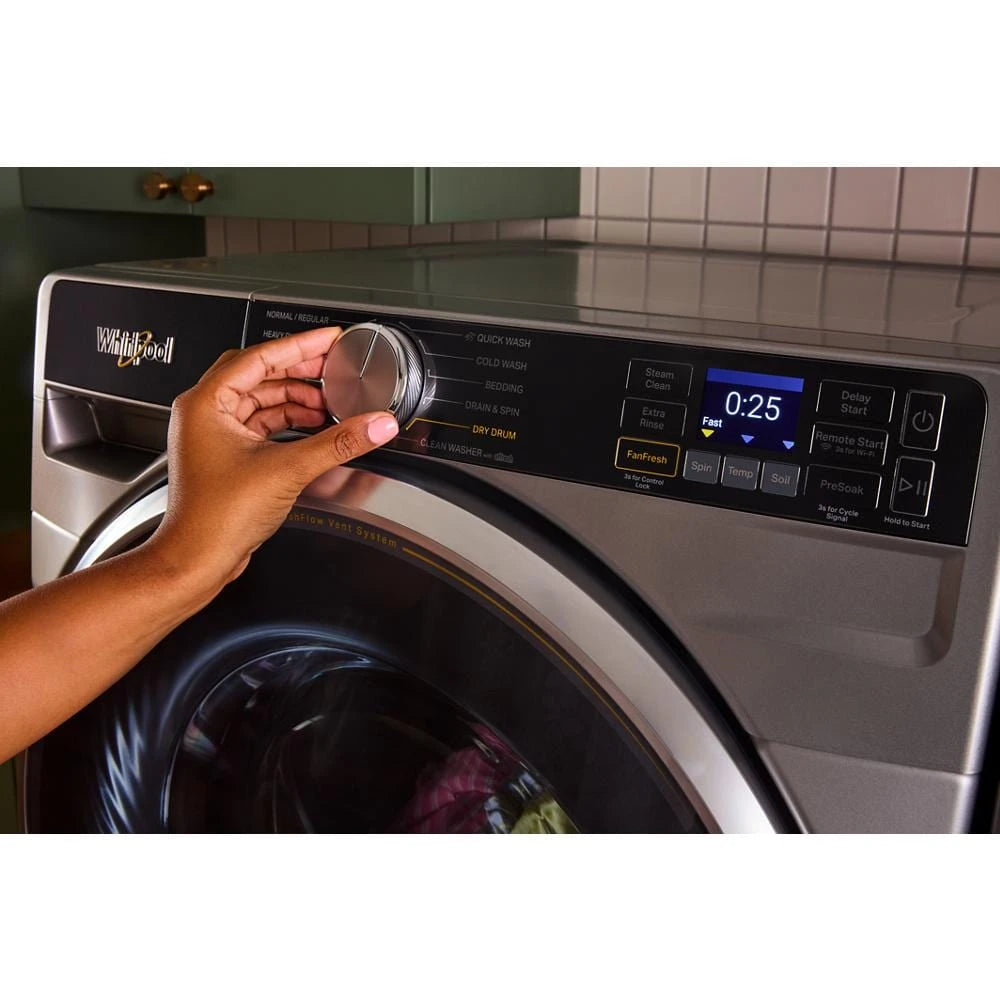 WFW6720RR- 5.0 cu. ft. Smart Front Load ENERGY STAR Washer Silver - (WFW6720RR)