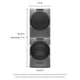 5.0 cu. ft. Front Load Washer with Load & Go??? XL Dispenser - (WFW8620HC) - WHIRLPOOL