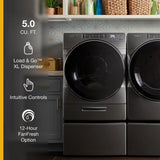 5.0 cu. ft. Front Load Washer with Load & Go??? XL Dispenser - (WFW8620HC) - WHIRLPOOL