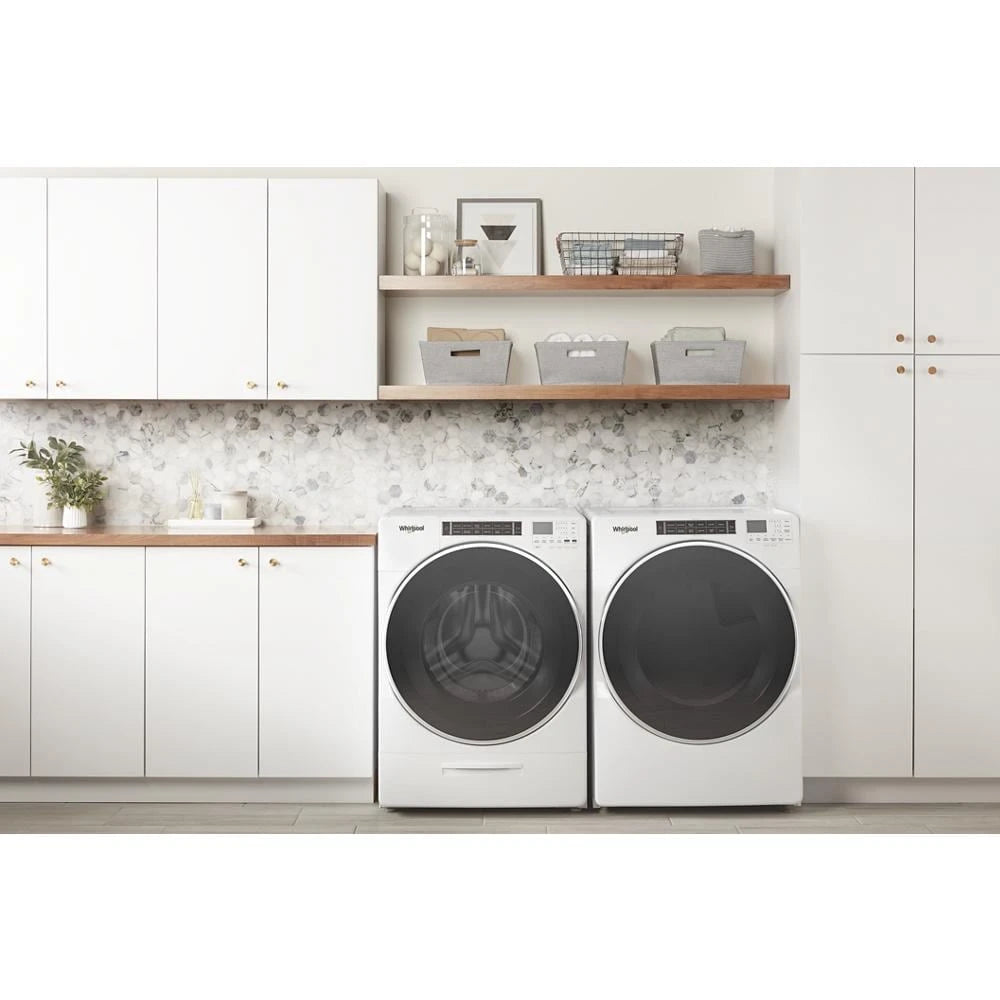 5.0 cu. ft. Front Load Washer with Load & Go??? XL Dispenser - (WFW8620HW) - WHIRLPOOL