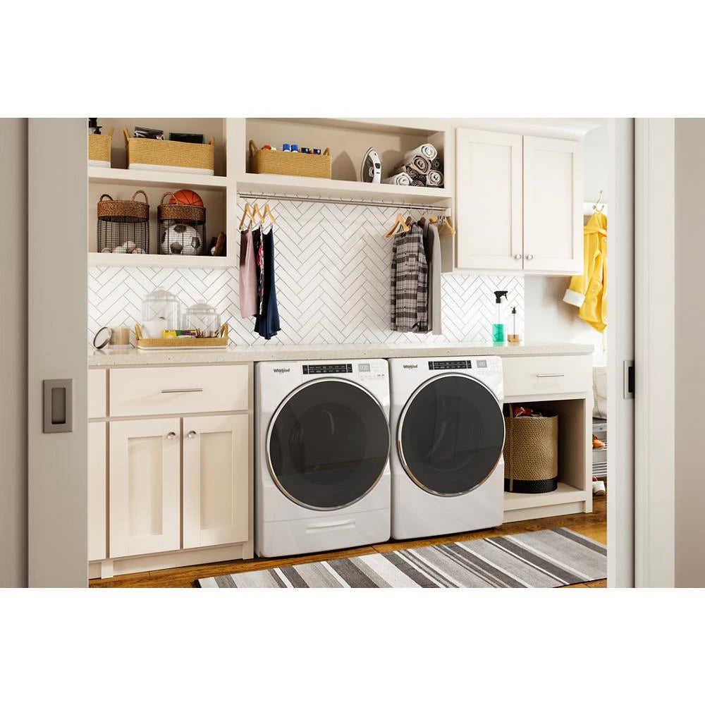 5.0 cu. ft. Front Load Washer with Load & Go??? XL Dispenser - (WFW8620HW) - WHIRLPOOL