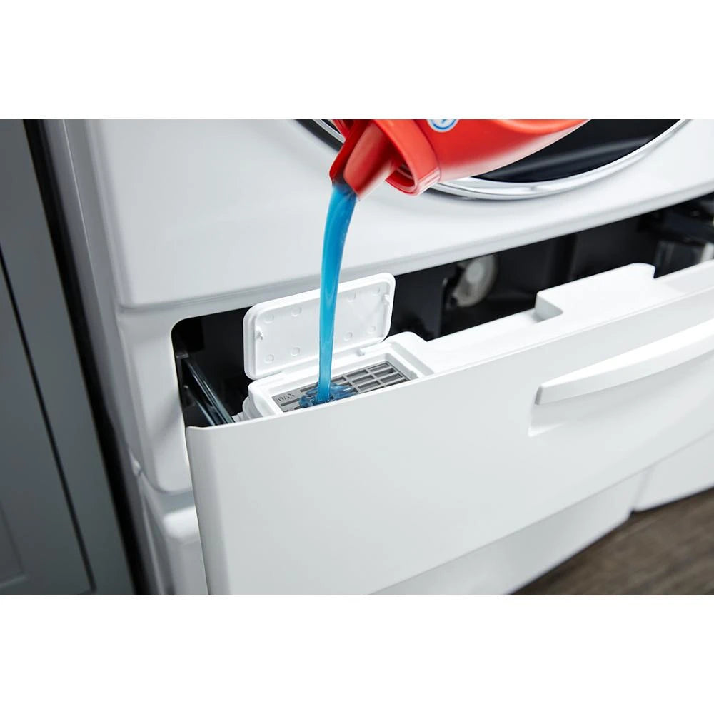 5.0 cu. ft. Front Load Washer with Load & Go??? XL Dispenser - (WFW8620HW) - WHIRLPOOL