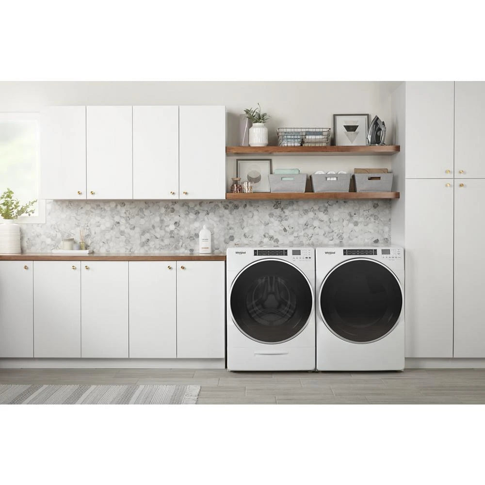 5.0 cu. ft. Front Load Washer with Load & Go??? XL Dispenser - (WFW8620HW) - WHIRLPOOL