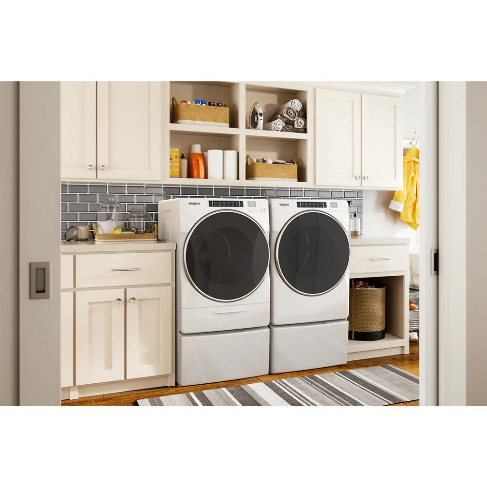 5.0 cu. ft. Front Load Washer with Load & Go??? XL Dispenser - (WFW8620HW) - WHIRLPOOL