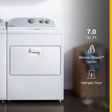 7.0 cu. ft. Top Load Gas Dryer with AutoDry??? Drying System - (WGD4950HW) - WHIRLPOOL