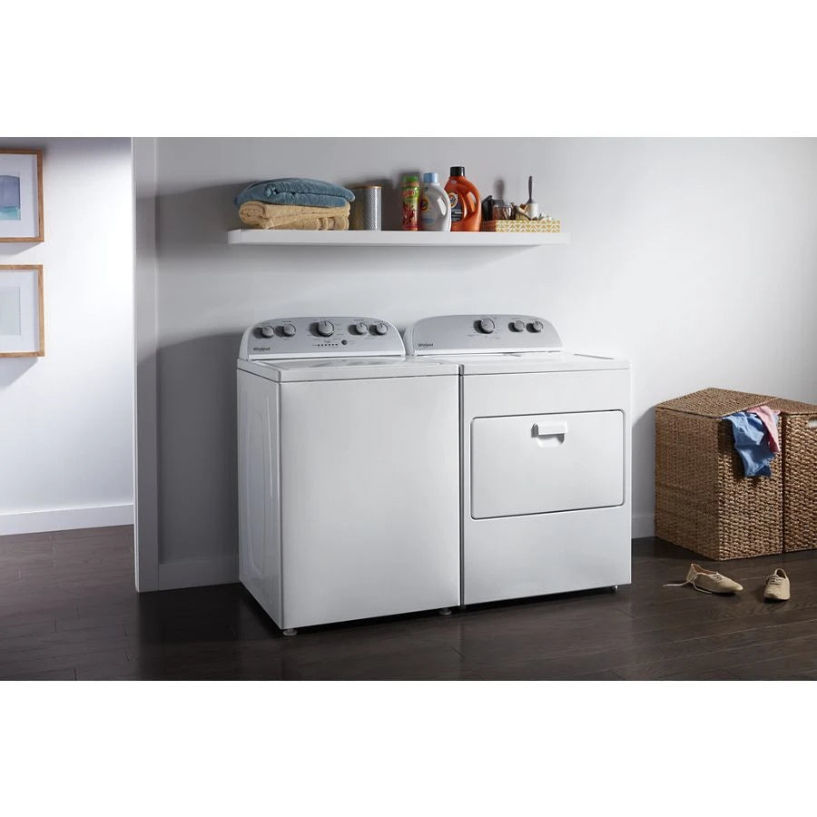 7.0 cu. ft. Top Load Gas Dryer with AutoDry??? Drying System - (WGD4950HW) - WHIRLPOOL