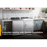7.0 Cu. Ft. Long Vent Gas Moisture Sensing Dryer - (WGD500CMW)