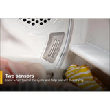 7.0 Cu. Ft. Long Vent Gas Moisture Sensing Dryer - (WGD500CMW)