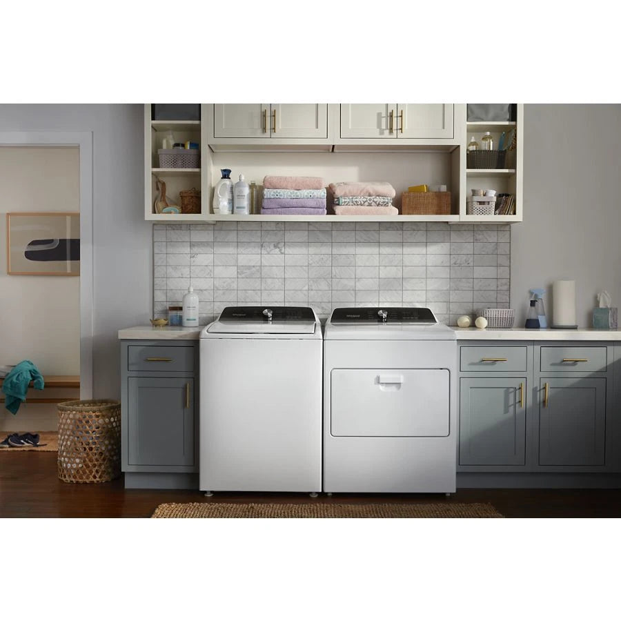 7.0 Cu. Ft. Top Load Gas Moisture Sensing Dryer - (WGD5010LW) - WHIRLPOOL