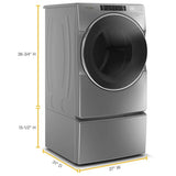 7.4 cu. ft. Front Load Gas Dryer with Steam Cycles - (WGD8620HC) - WHIRLPOOL
