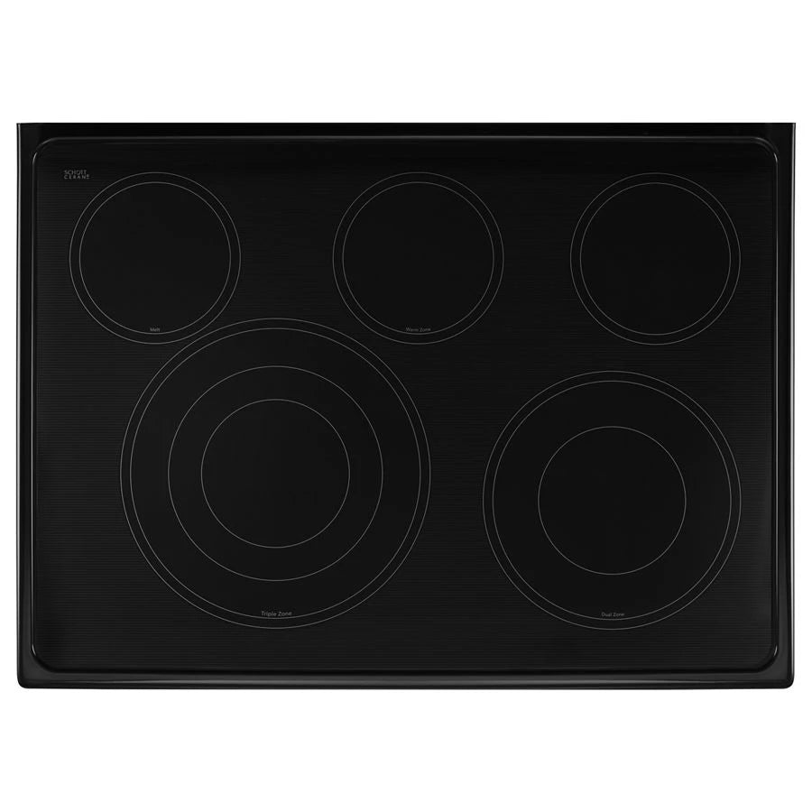 6.7 Cu. Ft. Electric Double Oven Range with True Convection - (WGE745C0FE)