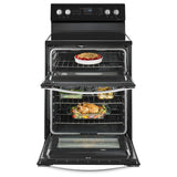 6.7 Cu. Ft. Electric Double Oven Range with True Convection - (WGE745C0FE)