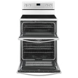 6.7 Cu. Ft. Electric Double Oven Range with True Convection - (WGE745C0FH)