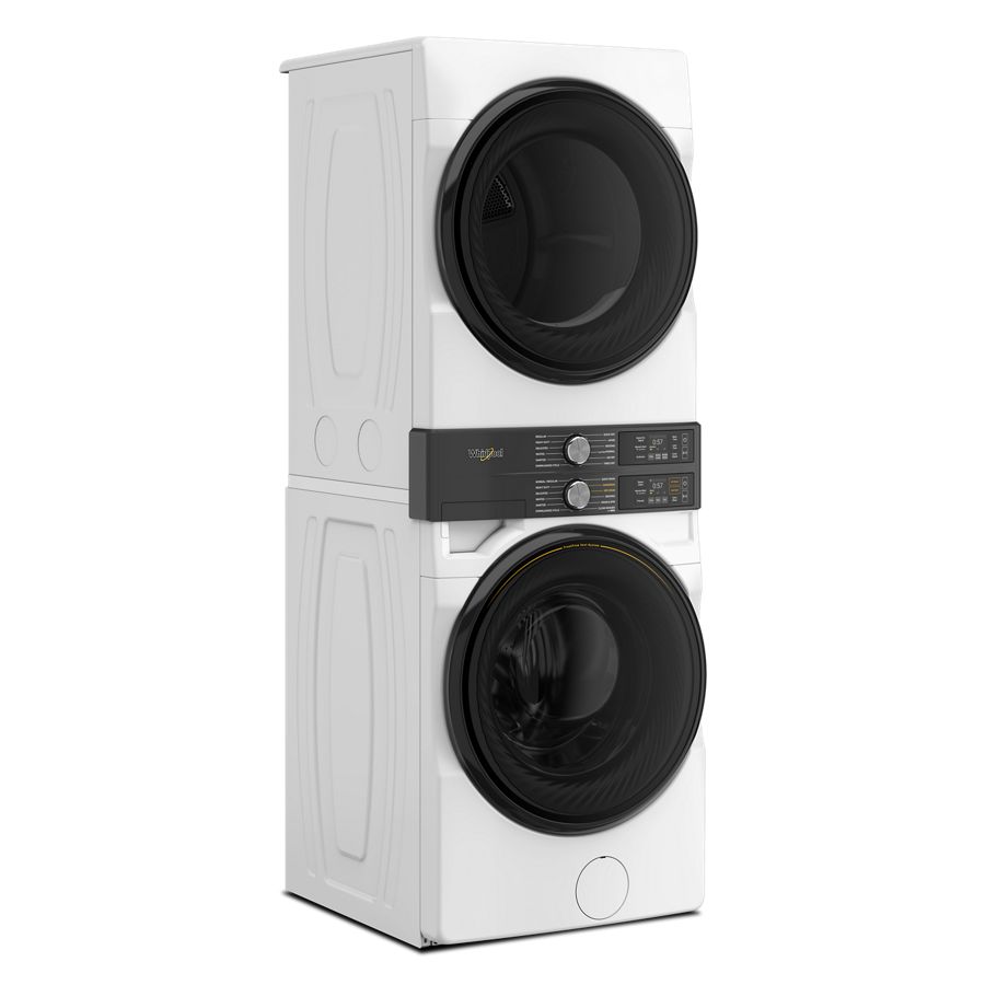 Smart ENERGY STAR® Front Load Laundry Tower with UV Clean Technology & FreshFlowTM Vent System 4.5 cu. ft. Washer & 7.4 cu. ft. Gas Dryer - (WGF5727TW) -