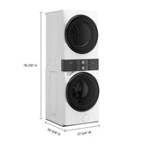 Smart ENERGY STAR® Front Load Laundry Tower with UV Clean Technology & FreshFlowTM Vent System 4.5 cu. ft. Washer & 7.4 cu. ft. Gas Dryer - (WGF5727TW) -