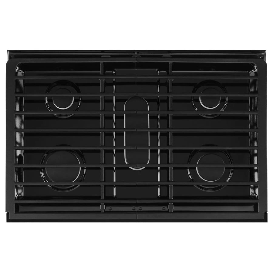 6.0 Cu. Ft. Gas Double Oven Range with EZ-2-Lift??? Hinged Grates - (WGG745S0FE)