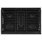 6.0 Cu. Ft. Gas Double Oven Range with EZ-2-Lift??? Hinged Grates - (WGG745S0FE)