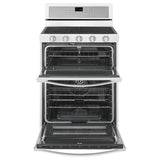 6.0 Cu. Ft. Gas Double Oven Range with EZ-2-Lift??? Hinged Grates - (WGG745S0FH)
