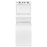 3.5 cu.ft Gas Stacked Laundry Center 9 Wash cycles and AutoDry??? - (WGT4027HW)