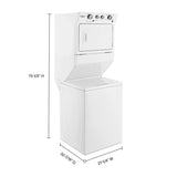 3.5 cu.ft Gas Stacked Laundry Center 9 Wash cycles and AutoDry??? - (WGT4027HW)