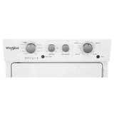 3.5 cu.ft Long Vent Gas Stacked Laundry Center 9 Wash cycles and Wrinkle Shield??? - (WGTLV27HW)
