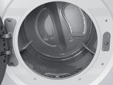 Bespoke AI Laundry Hub™ 4.6 cu. ft. Large Capacity Single Unit Washer with Steam Wash and 7.6 cu. ft. Gas Dryer in White - (WH46DBH100EWA3)