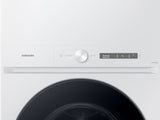 Bespoke 4.6 cu. ft. AI Laundry Hub™ Large Capacity Single Unit Washer with Steam Wash and 7.6 cu. ft. Gas Dryer in White - (WH46DBH100GWA3)